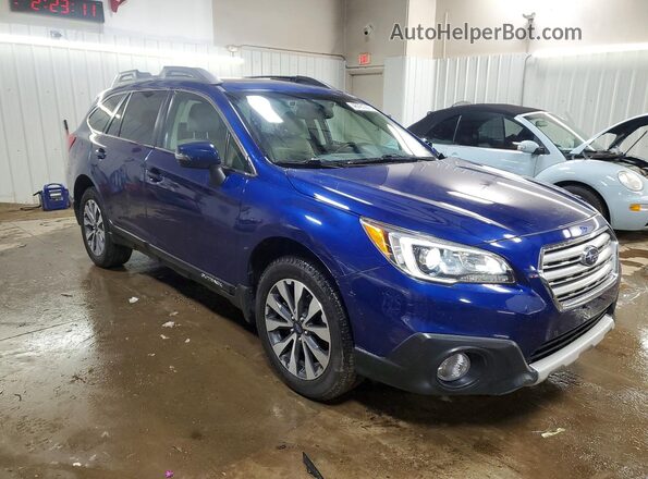 4S4BSENC5G3249305 2016 SUBARU OUTBACK Blue Przód prawy