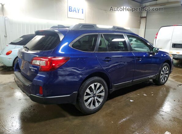 4S4BSENC5G3249305 2016 SUBARU OUTBACK Blue Tył prawy