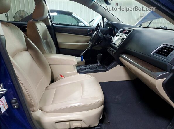 4S4BSENC5G3249305 2016 SUBARU OUTBACK Blue Widok wnętrza z przodu
