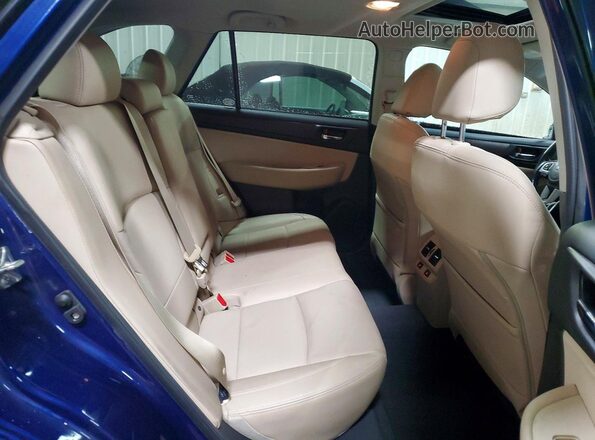 4S4BSENC5G3249305 2016 SUBARU OUTBACK Blue Widok tylnych siedzeń