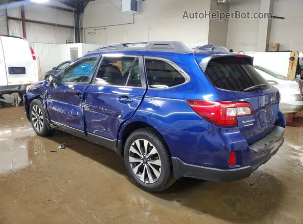 4S4BSENC5G3249305 2016 SUBARU OUTBACK Blue Tył lewy