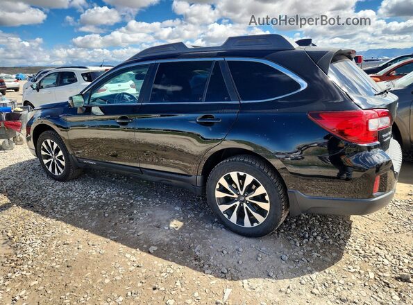 4S4BSENC5G3251183 2016 SUBARU OUTBACK Черный Задняя левая четверть