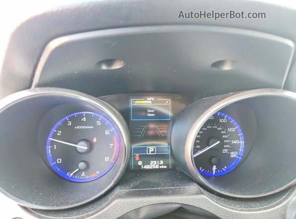 4S4BSENC5G3251183 2016 SUBARU OUTBACK Черный Вид щитка приборов
