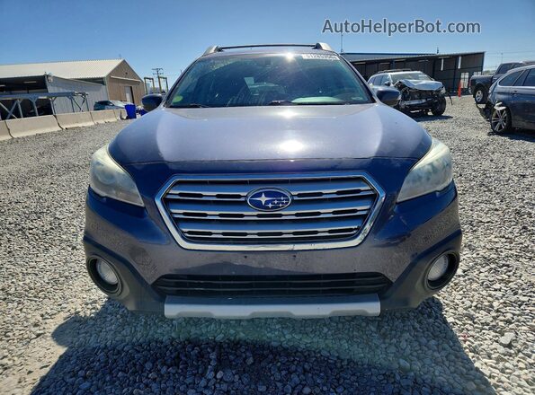 4S4BSENC5H3280135 2017 SUBARU OUTBACK Blue წინა ხედი