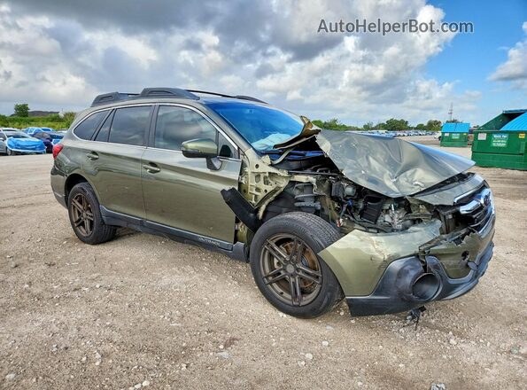 4S4BSENC8J3217519 2018 SUBARU OUTBACK Green Delantero derecho