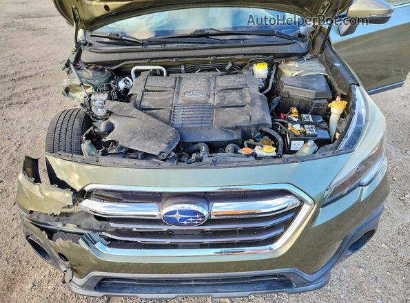 4S4BSENC8J3217519 2018 SUBARU OUTBACK Green Vista del compartimento del motor