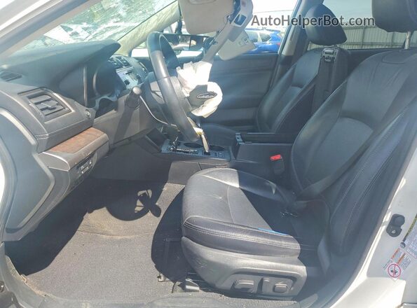 4S4BSENC8J3316678 2018 SUBARU OUTBACK Белый Вид салона спереди