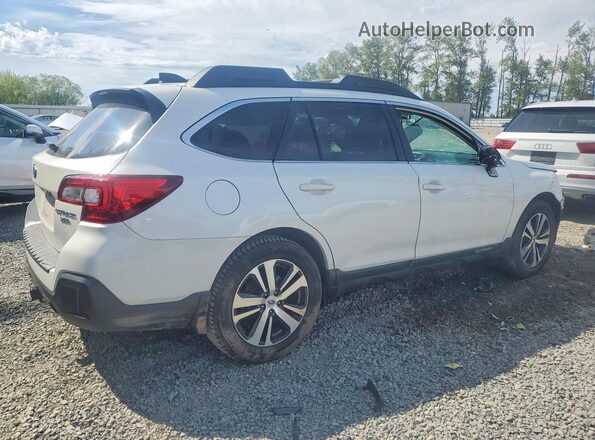 4S4BSENC8J3316678 2018 SUBARU OUTBACK Белый Задняя правая четверть