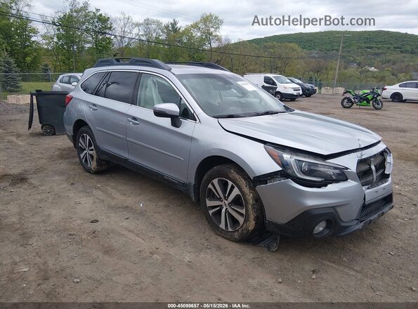 4S4BSENC8K3327942 2019 SUBARU OUTBACK Серебряный Передняя правая четверть