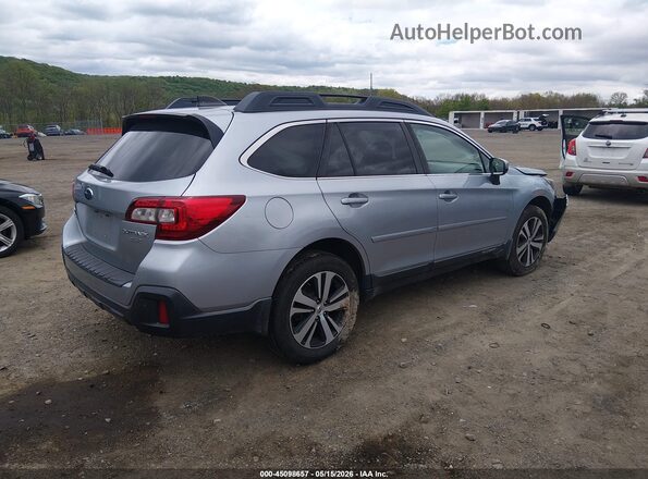 4S4BSENC8K3327942 2019 SUBARU OUTBACK Серебряный Задняя правая четверть