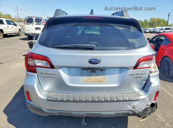 4S4BSENC9G3322806 2016 SUBARU OUTBACK Silver Widok z tyłu