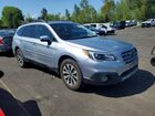 2016 Subaru Outback 3.6r Limited Silver vin: 4S4BSENC9G3322806