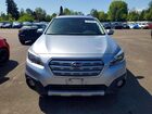 2016 Subaru Outback 3.6r Limited Silver vin: 4S4BSENC9G3322806