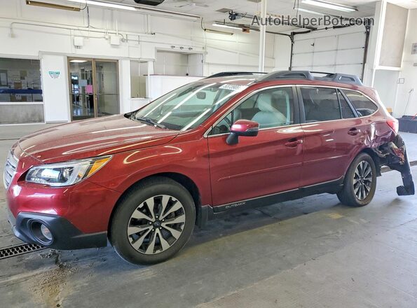 4S4BSENC9G3344241 2016 SUBARU OUTBACK Red Przód lewy