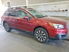 2016 Subaru Outback 3.6r Limited Red vin: 4S4BSENC9G3344241