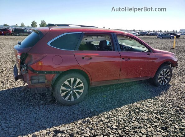 4S4BSENCXG3236338 2016 SUBARU OUTBACK Red Tył prawy