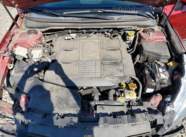 4S4BSENCXG3236338 2016 SUBARU OUTBACK Red Widok wnętrza z tyłu