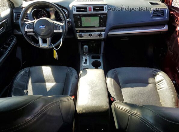 4S4BSENCXG3236338 2016 SUBARU OUTBACK Red Widok deski rozdzielczej