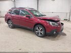 2018 Subaru Outback 3.6r Limited Красный vin: 4S4BSENCXJ3393729