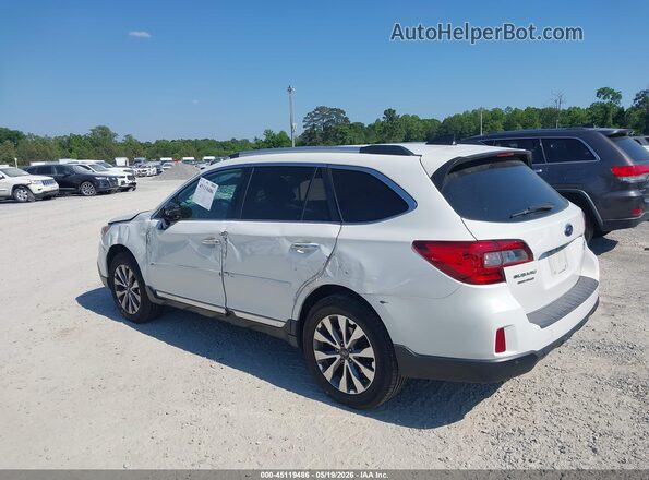 4S4BSETC4H3429234 2017 SUBARU OUTBACK Белый Задняя левая четверть