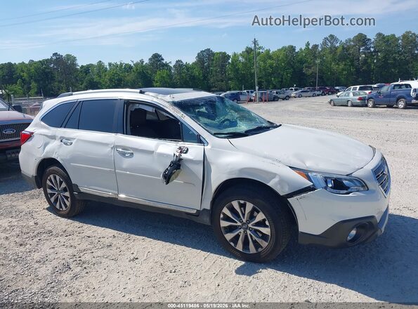 4S4BSETC4H3429234 2017 SUBARU OUTBACK Белый Вид задней части салона
