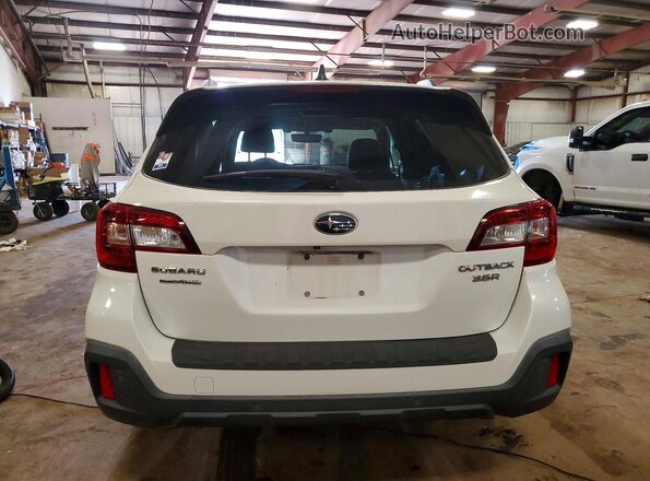 4S4BSETC4J3270575 2018 SUBARU OUTBACK Белый Вид сзади
