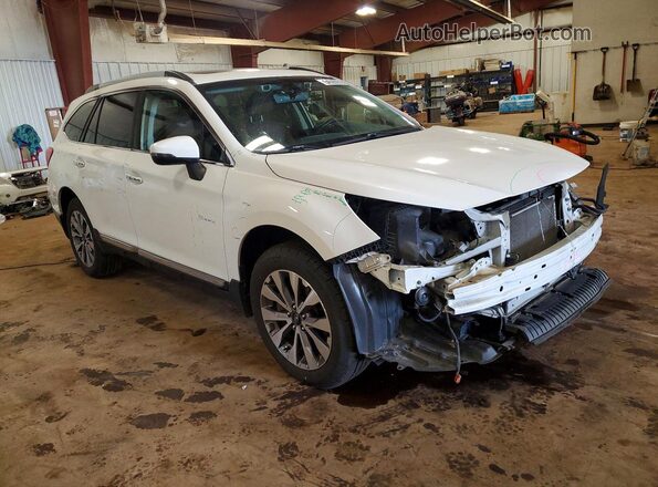 4S4BSETC4J3270575 2018 SUBARU OUTBACK Белый Передняя правая четверть