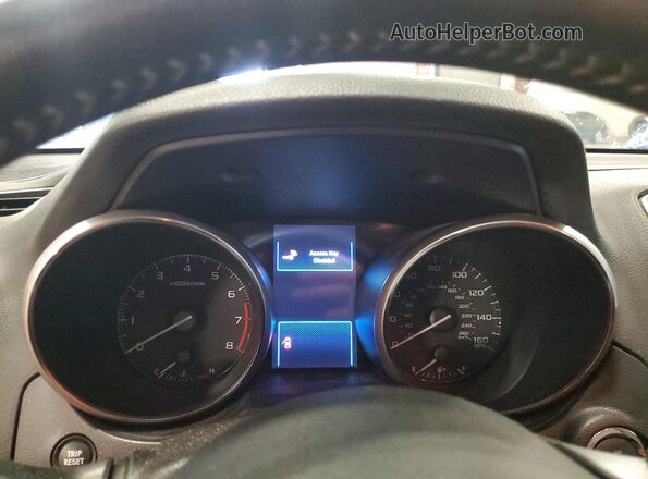 4S4BSETC4J3270575 2018 SUBARU OUTBACK Белый Вид щитка приборов