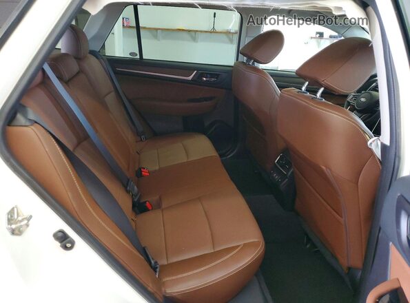 4S4BSETC6K3253844 2019 SUBARU OUTBACK Белый Вид задней части салона
