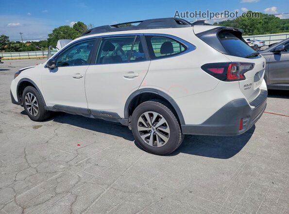 4S4BTAAC1L3130558 2020 SUBARU OUTBACK Белый Задняя левая четверть