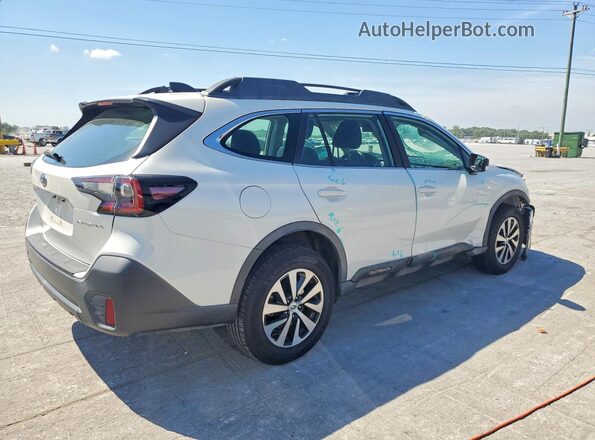 4S4BTAAC1L3130558 2020 SUBARU OUTBACK Белый Задняя правая четверть