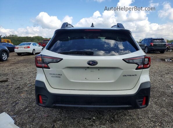 4S4BTAAC1N3148173 2022 SUBARU OUTBACK Белый Вид сзади