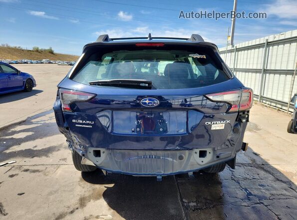 4S4BTAAC4S3116720 2025 SUBARU OUTBACK Blue Vista trasera