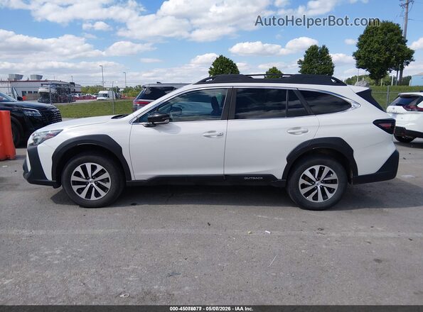 4S4BTACC0P3116444 2023 SUBARU OUTBACK Белый Панорамный вид салона 360°