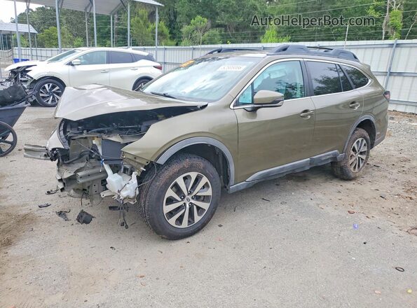 4S4BTACC2L3113247 2020 SUBARU OUTBACK Green Front left
