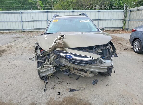 4S4BTACC2L3113247 2020 SUBARU OUTBACK Green Front view