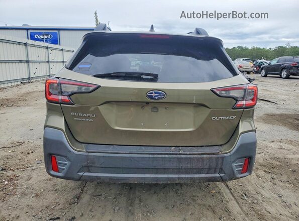 4S4BTACC2L3113247 2020 SUBARU OUTBACK Green Rear view