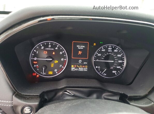 4S4BTACC2L3113247 2020 SUBARU OUTBACK Green Instrument cluster view
