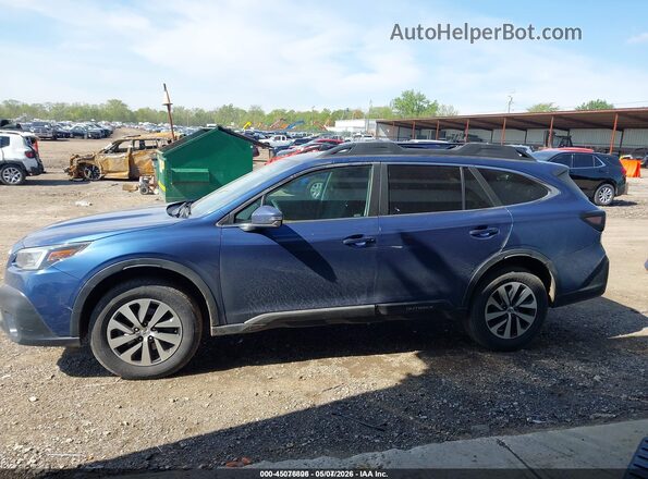 4S4BTACC2N3100517 2022 SUBARU OUTBACK Blue Widok wnętrza 360 stopni