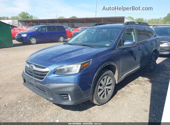 4S4BTACC2N3100517 2022 SUBARU OUTBACK Blue Przód lewy
