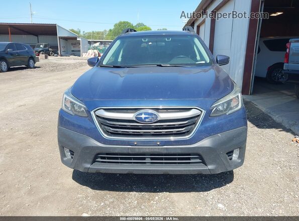 4S4BTACC2N3100517 2022 SUBARU OUTBACK Blue Widok z przodu