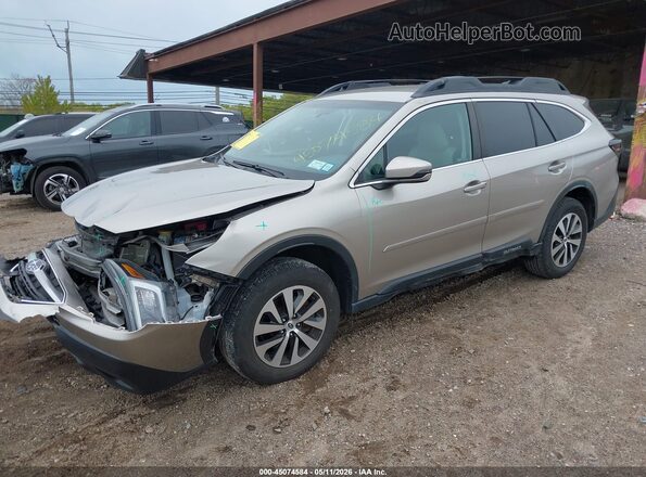 4S4BTACC3L3156270 2020 SUBARU OUTBACK Желто-коричневый Вид спереди
