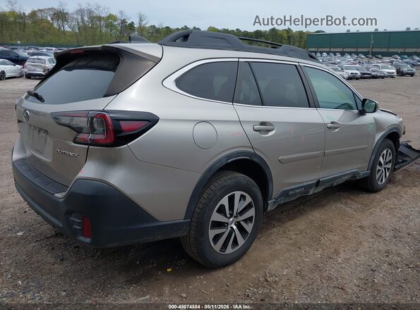 4S4BTACC3L3156270 2020 SUBARU OUTBACK Желто-коричневый Задняя правая четверть