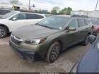 2022 Subaru Outback Premium Зеленый vin: 4S4BTACC3N3100591
