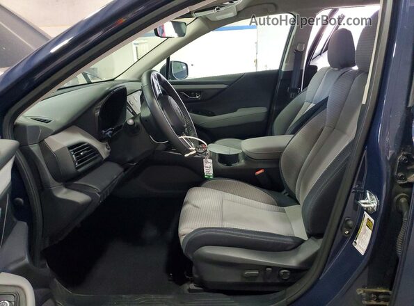 4S4BTACC3S3204431 2025 SUBARU OUTBACK Blue Widok wnętrza z przodu