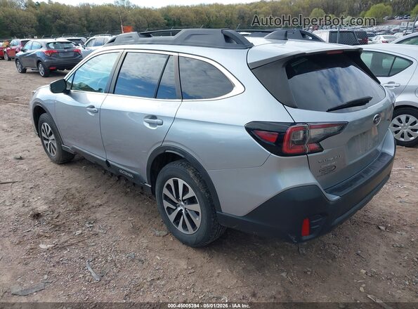 4S4BTACC4L3255955 2020 SUBARU OUTBACK Light Blue Задняя левая четверть