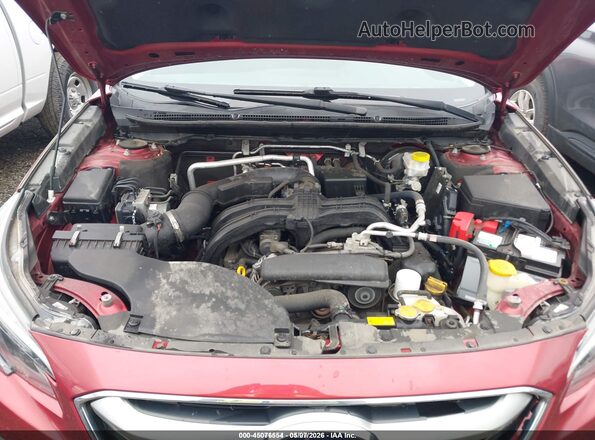 4S4BTACC4N3101152 2022 SUBARU OUTBACK Maroon Widok z tyłu