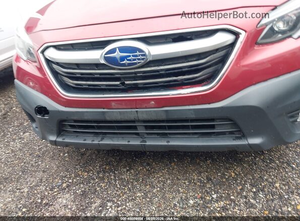 4S4BTACC4N3101152 2022 SUBARU OUTBACK Maroon Widok z przodu