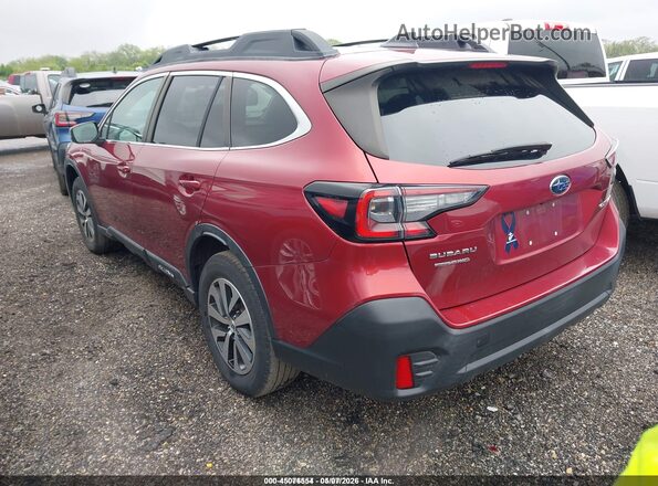 4S4BTACC4N3101152 2022 SUBARU OUTBACK Maroon Tył lewy