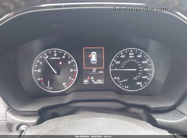 4S4BTACC4N3101152 2022 SUBARU OUTBACK Maroon Widok tylnych siedzeń
